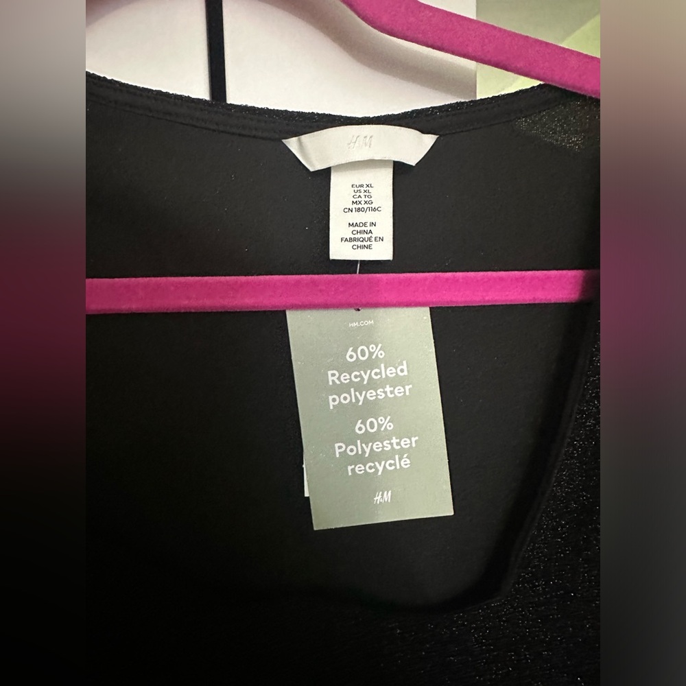 H&M Black Long Sleeve Dress ( NEW ✨) - Picture 3 of 5